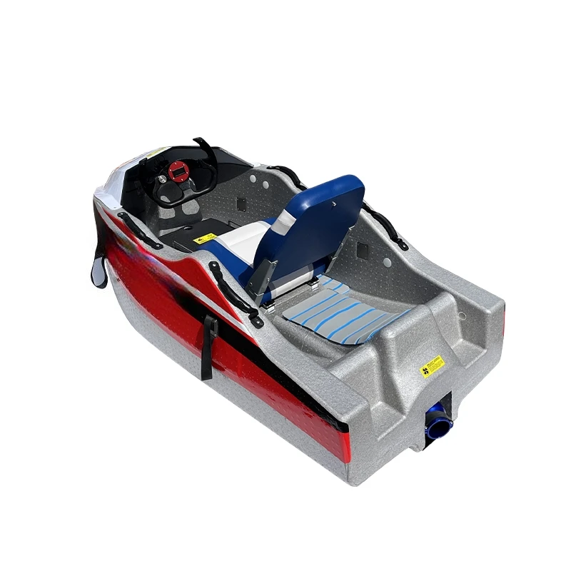 Ocean Water Sports Electric Mini Jet Boat High Speed Jet Propulsion Powered Boat