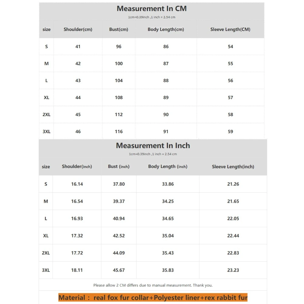 Chaqueta de piel de realidad para mujer, cuello de piel de zorro auténtica, abrigo de piel de conejo Natural grueso y cálido de lujo de longitud media para otoño e invierno