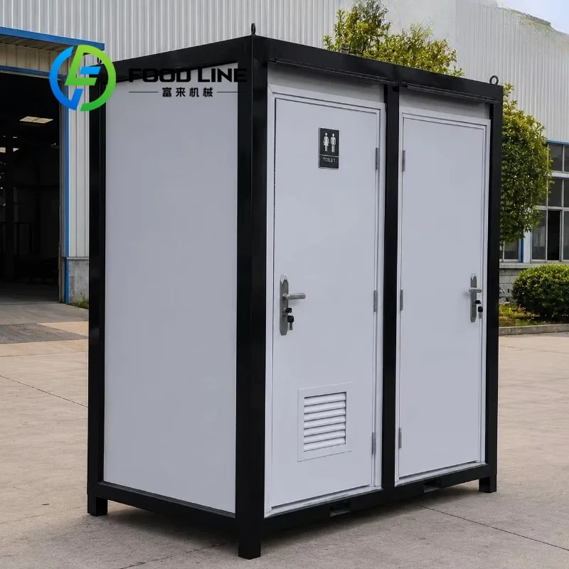 Mobile Public Toilet Rust‑Proof Outer Shell Mobile Sanitation Cabin Suitable For Humid Coastal Scenic Spot And Construction