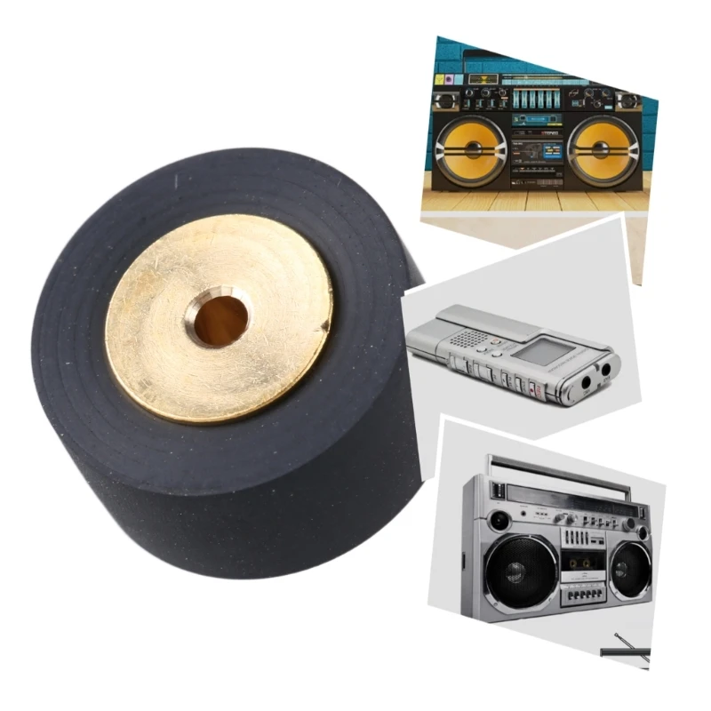 Rubber Pinch Roller Pressure Tape Wheel for Professional Recording Application 14.2x7x6.5/14.2x8x6.5 2.0/2.5