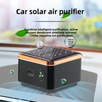 Solar Car Air Purifier New Formaldehyde Smoke Odor Removal Vehicle Odor Removal Purifier Solar Energy
