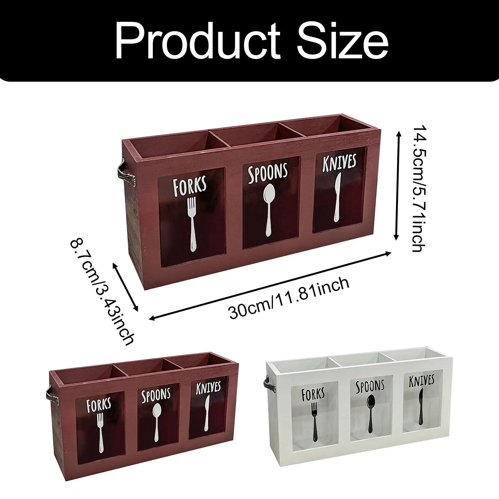 حامل أدوات المطبخ ملاعق السكاكين الشوك المنظم الديكور تنوعا أواني الفخار حامل أطباق لكونترتوب الحفلات #6