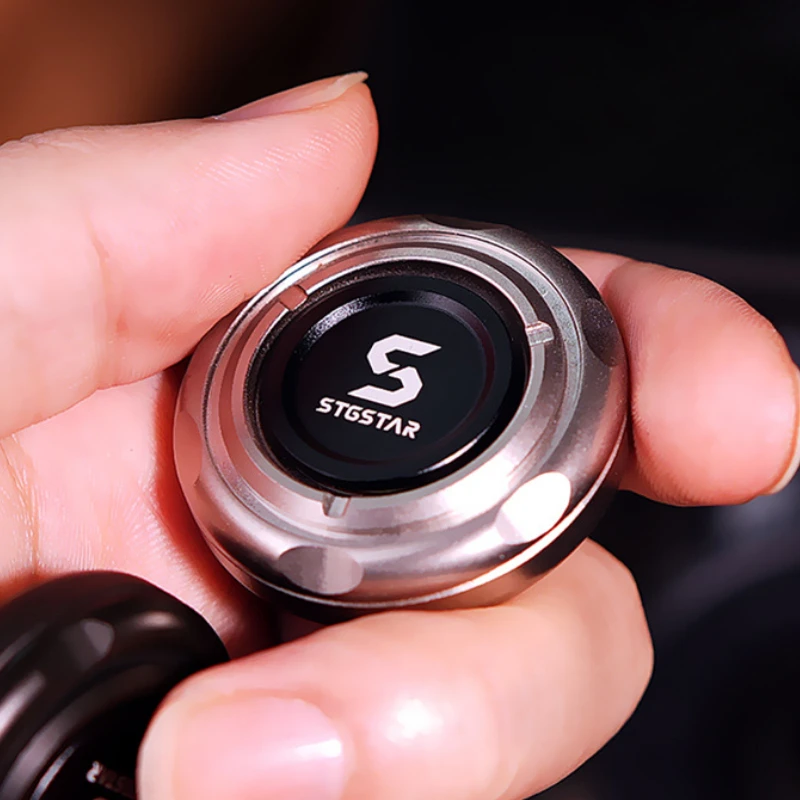 Fidget Spinner-moneda de empuje magnética, rueda de trinquete, moneda háptica EDC de Metal, juguete para aliviar el estrés, giroscopio superior, tarjeta de empuje