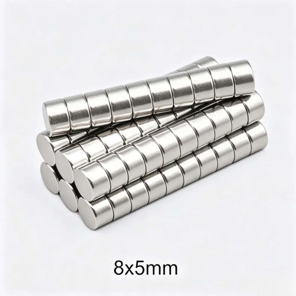 8x5 mm Small Round Magnet Disc 8mm*5mm Neodymium Magnet Dia 8x5mm Permanent NdFeB Strong Powerful Magnet 8*5 mm N35