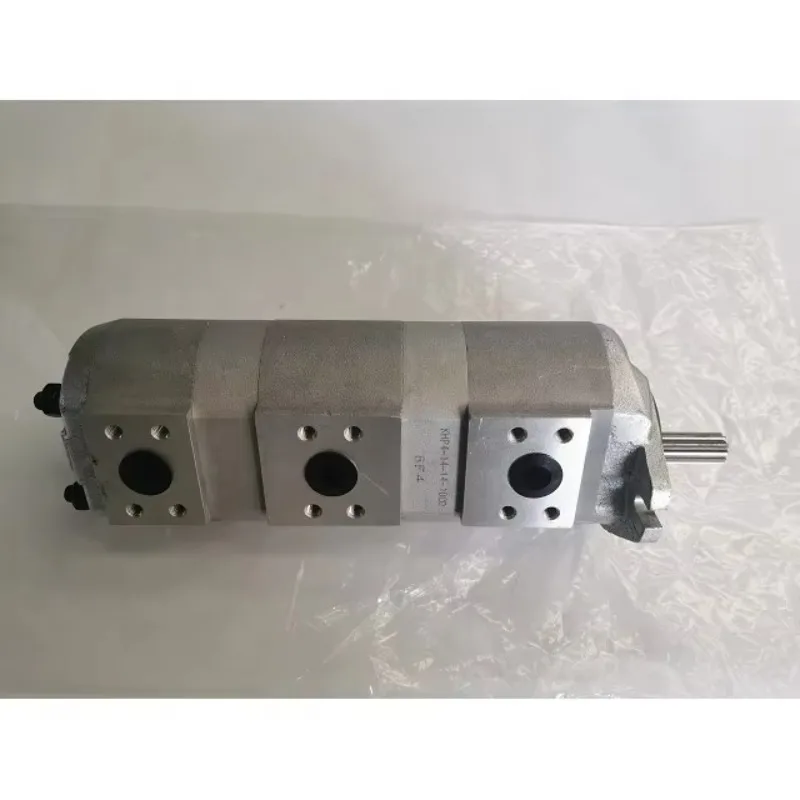 20T-60-00400  Excavator Gear Pump Pilot Pump for SK045 PC40 PC50UU-1 Hydraulic PIston Pump Assy KHP4-14-14-10CD 11T