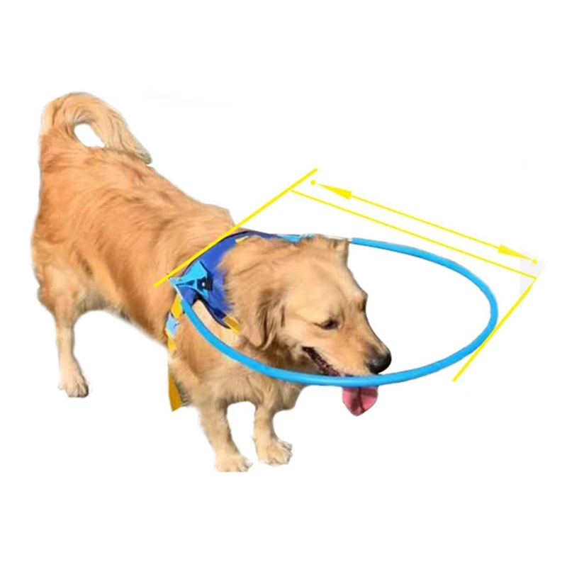 Steps Blind Pet Anti-Collision Ring Scorpion Cataract Animal Protection Circle Guide Dog Harness for Small Puppy Dogs