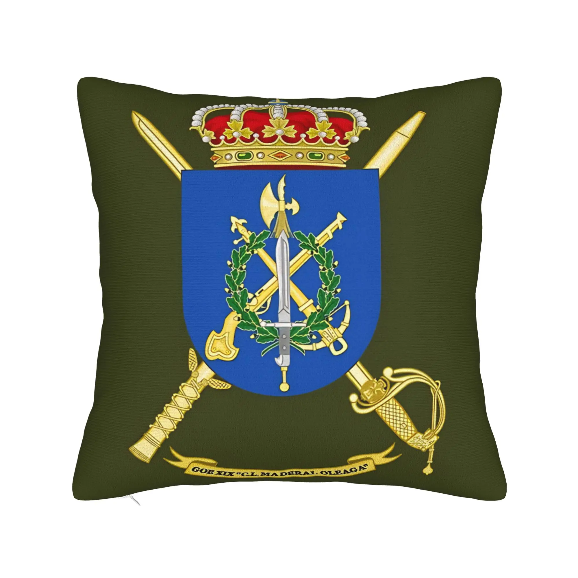 Pillow Case Spain 19th Special Operations Group Comfy  Pillow Cover For Sofa Car Home Decor Vintage Pillowcases