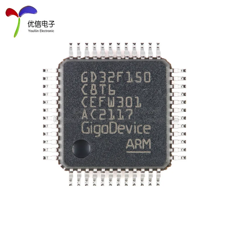 GD32F150C8T6 LQFP-48 ARM Cortex-M3 32 Bit Microcontroller -MCU Chip