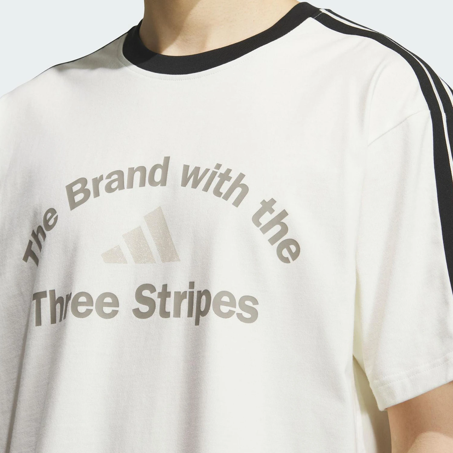 Adidas Asli 2025 Musim Panas Pria Kasual Rajutan Luar Ruangan Lengan Pendek KF2478