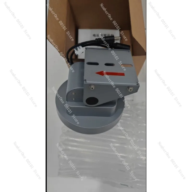 RS485 Electric Control Gimbal Bracket for Monitoring, Small Rotating PTZ Mount with Baud Rate 9600 for CCTV Camera
