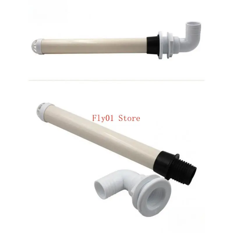 ท่อระบายน้ำท่อระบายน้ำล้นทางทะเลที่มีประสิทธิภาพการติดตั้งง่าย ๆ ที่ออกแบบมาสำหรับตัวถัง 1-1/2 นิ้วในแอพพลิเคชั่นตกปลา