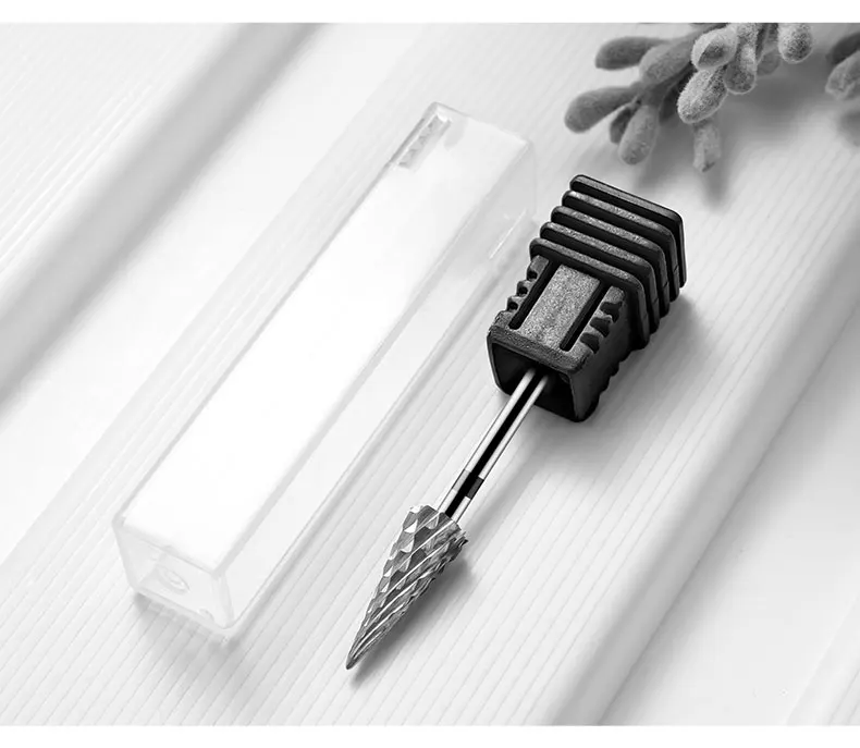 Tip Tungsten Carbid Nail Drill Bits Electric Manicure Drill Accessory Milling Cutters for Nail Gel Polish Remover Nail Tools