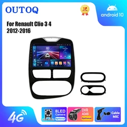 For Renault Clio 3 4 2012 - 2015 2016 - 2018 Android OS Auto Carplay Car Radio Video Multimedia Player Stereo Audio 2Din 2 Din