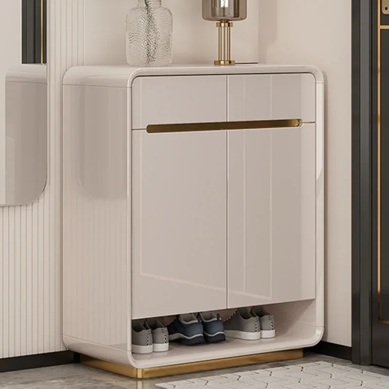 

Modern Rack Corner Shoes Cabinet Organizers Sideboards Auvents Shoes Cabinet Display Show Meuble De Rangement Hallway Furniture