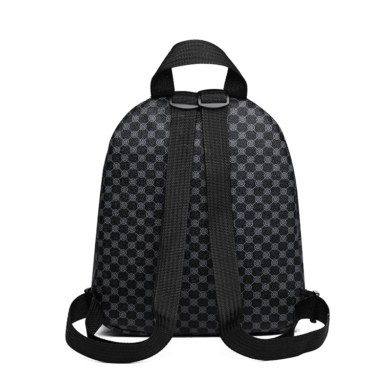 Men's and Women's Double-Shoulder Backpack - Trendy Korean-style Small Travel Bag with Simple and Fashionable Design