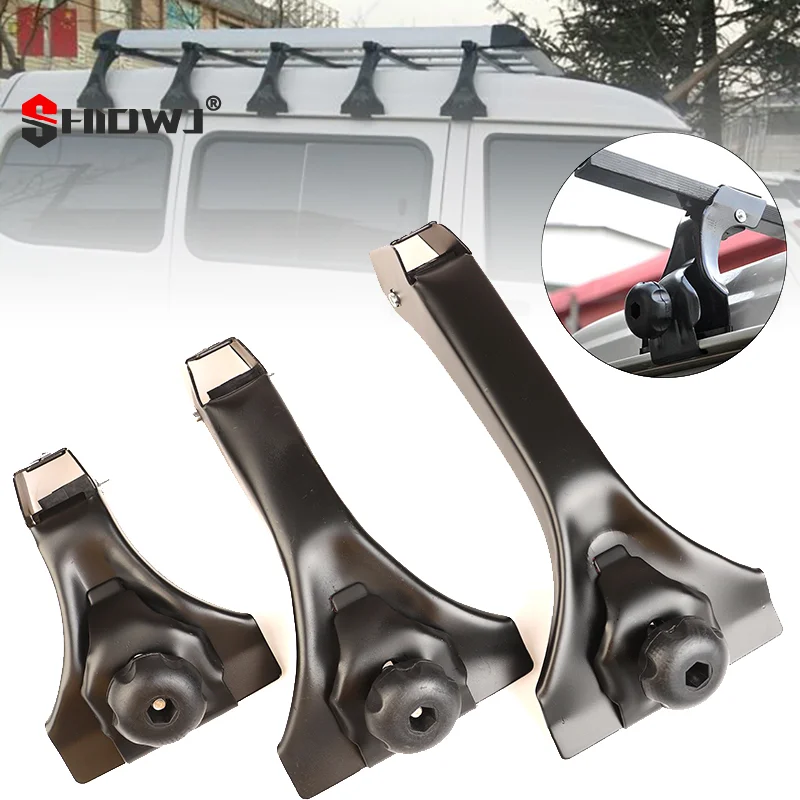 

1 шт. универсальный автомобильный багажник на крышу, крепление для желоба, набор кронштейнов для перекладины для автомобилей с зажимом для желоба кронштейнам типа желоба