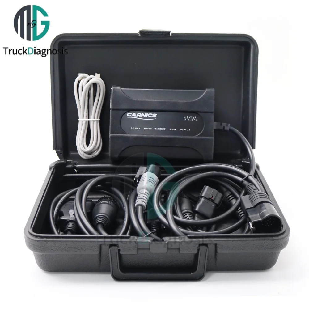 Original UVIM Communication Interface Diagnostic Tool Kit for Doosan ECU Heavy Duty Forklift Excavator Loader Scanner
