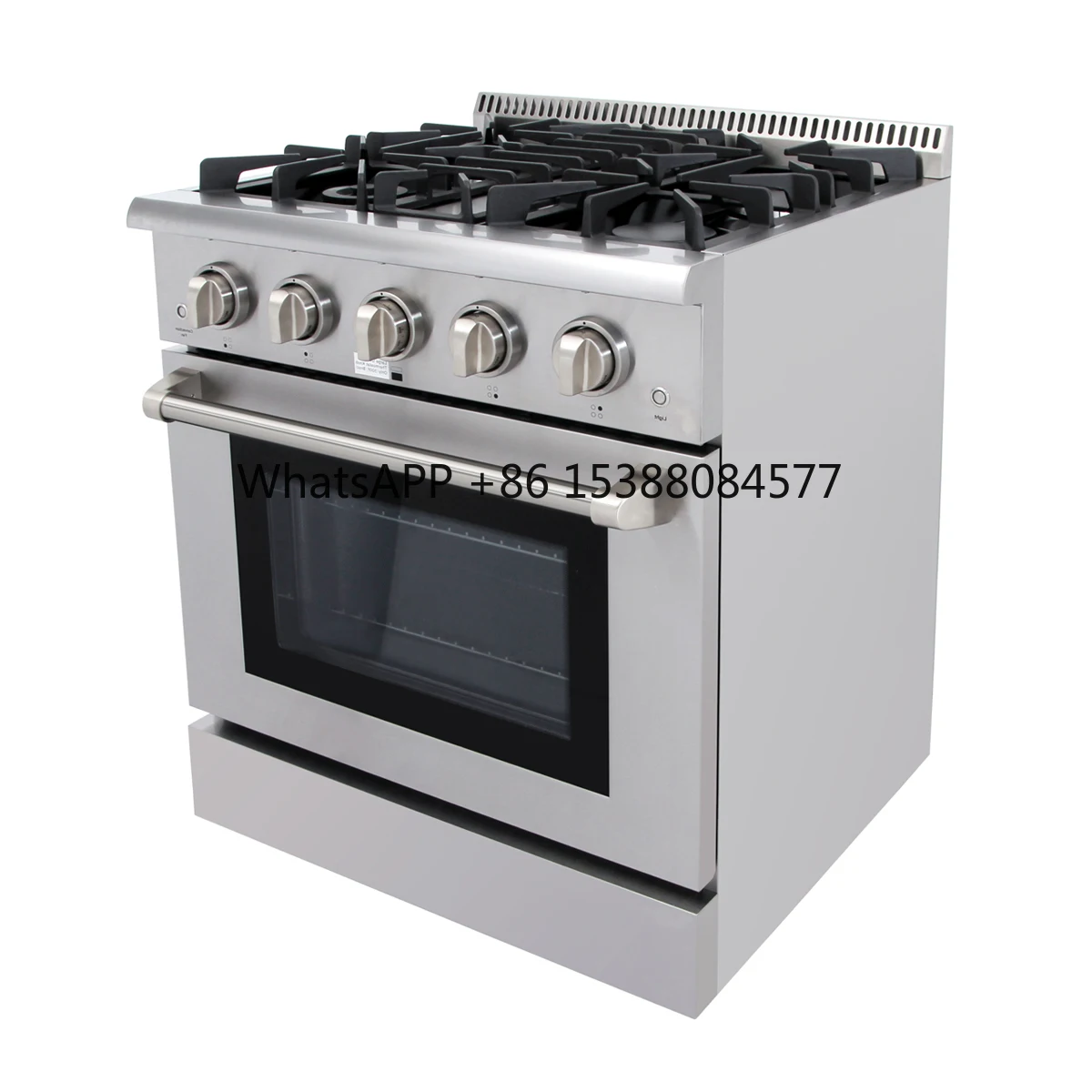 

Hyxion 30" Free Standing 4 burner Cooker Stove/gas Range Gas Cooker with Oven