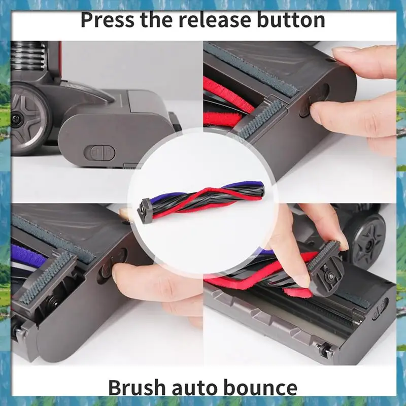 

For Dyson V7 V8 V10 V11 V15 Cordless Vacuum Accessories Parts Hardwood Floor Vacuum Attachmen Brush Head