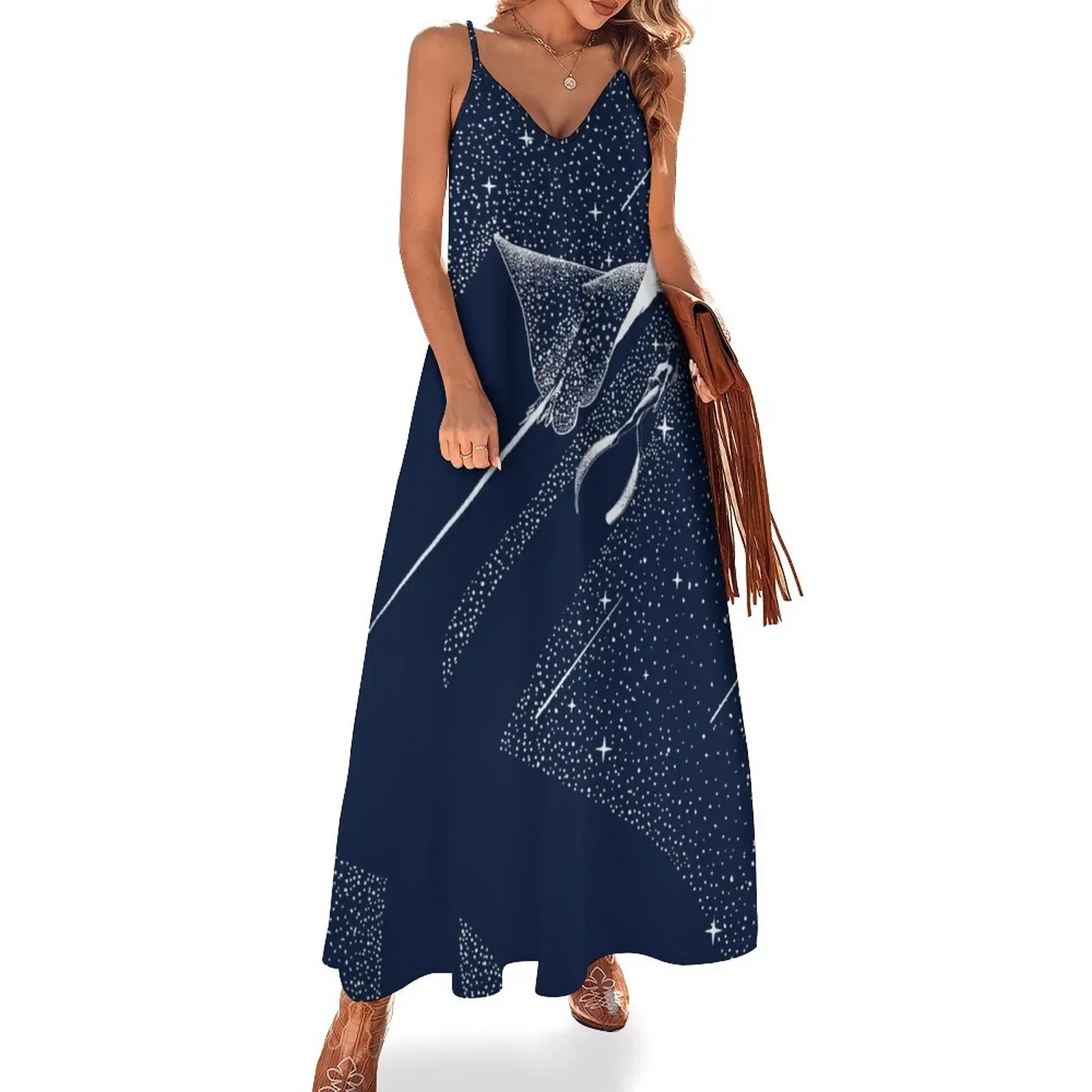 Star Collector and Diver Sleeveless Dress evening dress women summer clothes for women