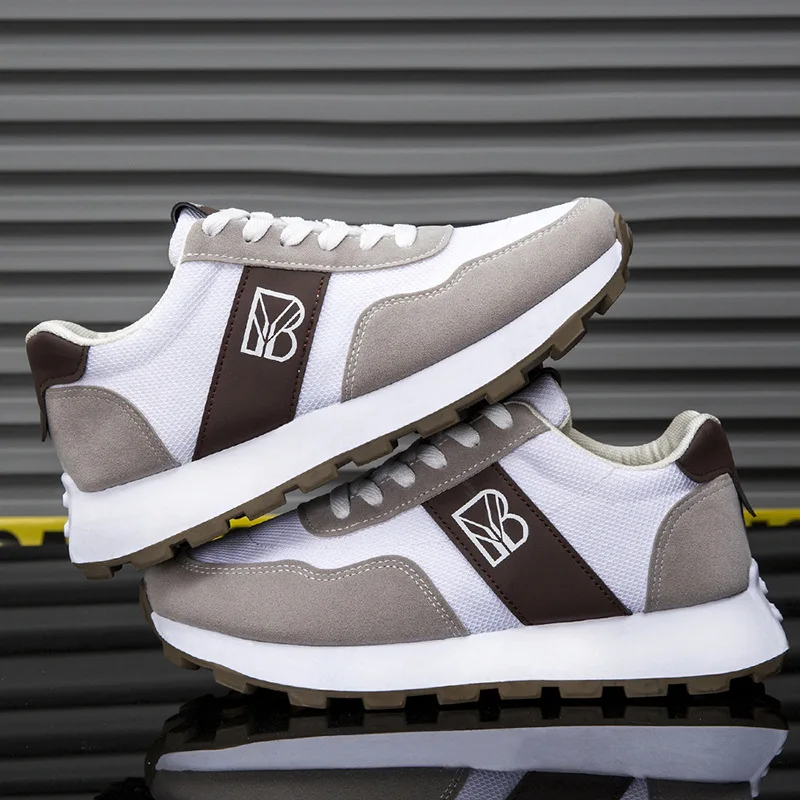 2024Trend Men Golf Sport Training Shoes Breathable Male Golf Athletic Golfer Sneakers Khaki Mesh Golfing Shoes for Man