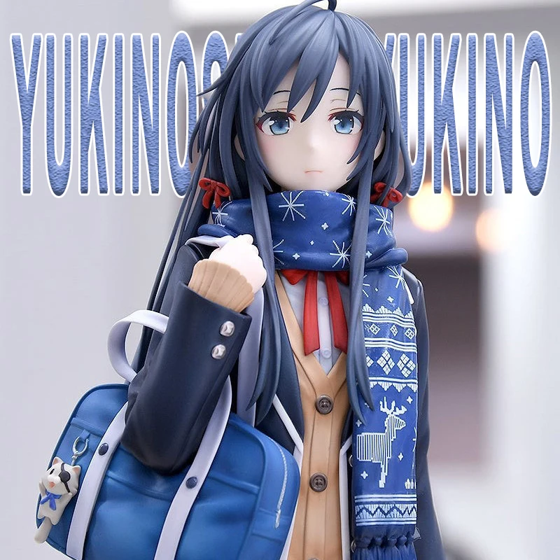 Mi adolescente comedia romántica Snafu Yukinoshita Yukino Anime chica bonita figura de pie decoración de escritorio de moda lindo juguete regalos sorpresa