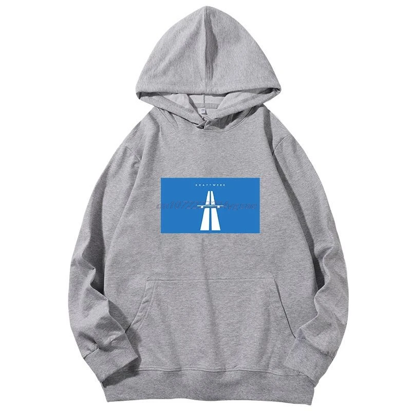 Kraftwerk Autobahn 70s Electronic Synth Avant Garde graphic Hooded sweatshirts Hooded Shirt essentials hoodie Man sweatshirts