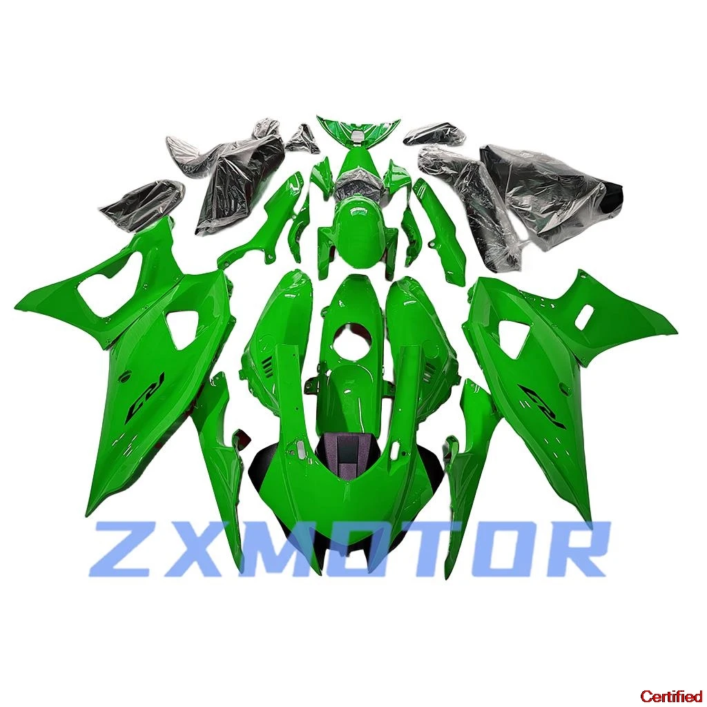 YZF-R7 2021 2022 2023 2024 Fairings لياماها YZF R7 21 22 23 24 الأخضر مخصص للدراجات النارية هدية KitFit