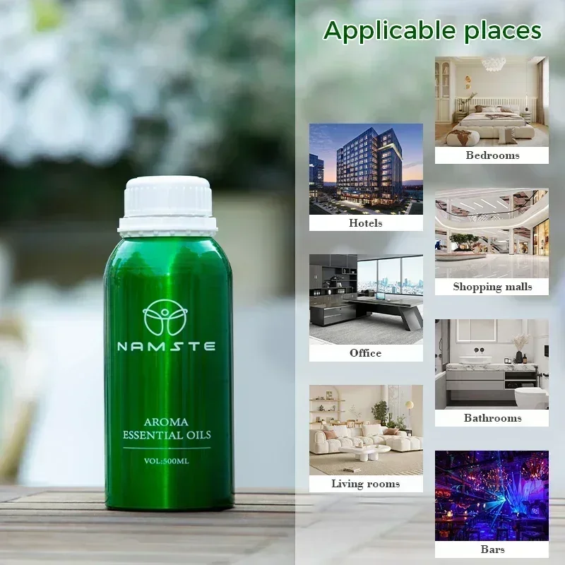 NAMSTE 500ML Hotel Essential Oil All Natural Rosewood Four Seasons Grand Lisboa Electric Aroma Diffuser Air Fresheners Regis