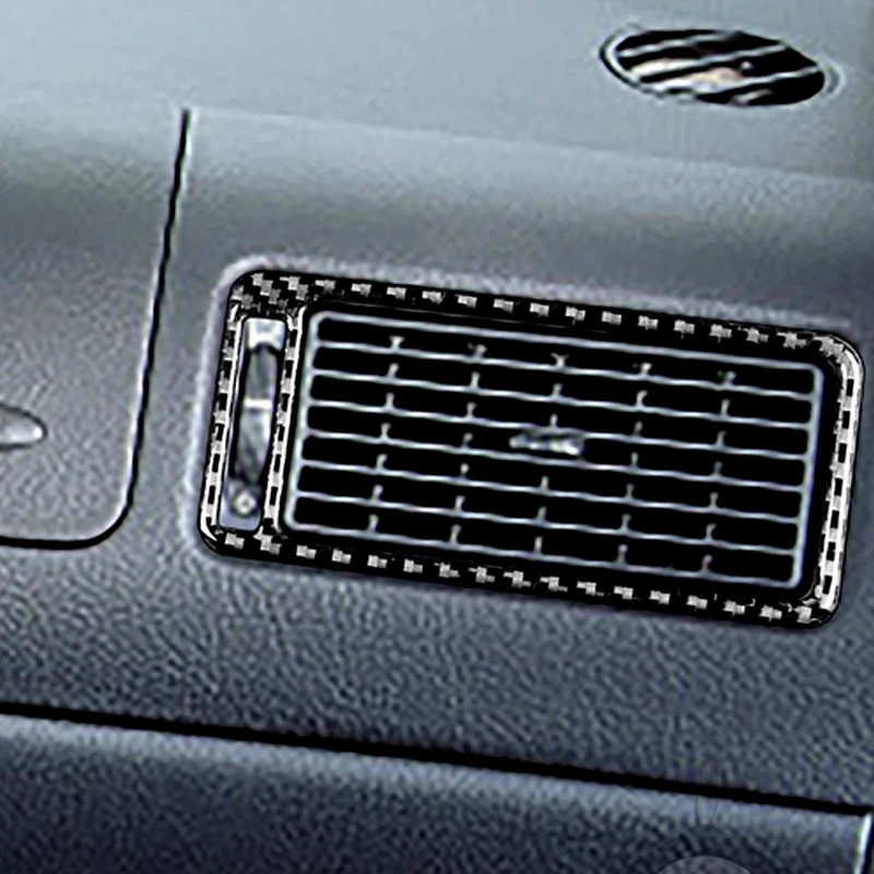 For VW Golf 4 Jetta Bora MK4 R32 GTI 1999-2004 Car Center Control Panel Air Condition Air Vent Outlet Trim Carbon Fiber Cover - view 2