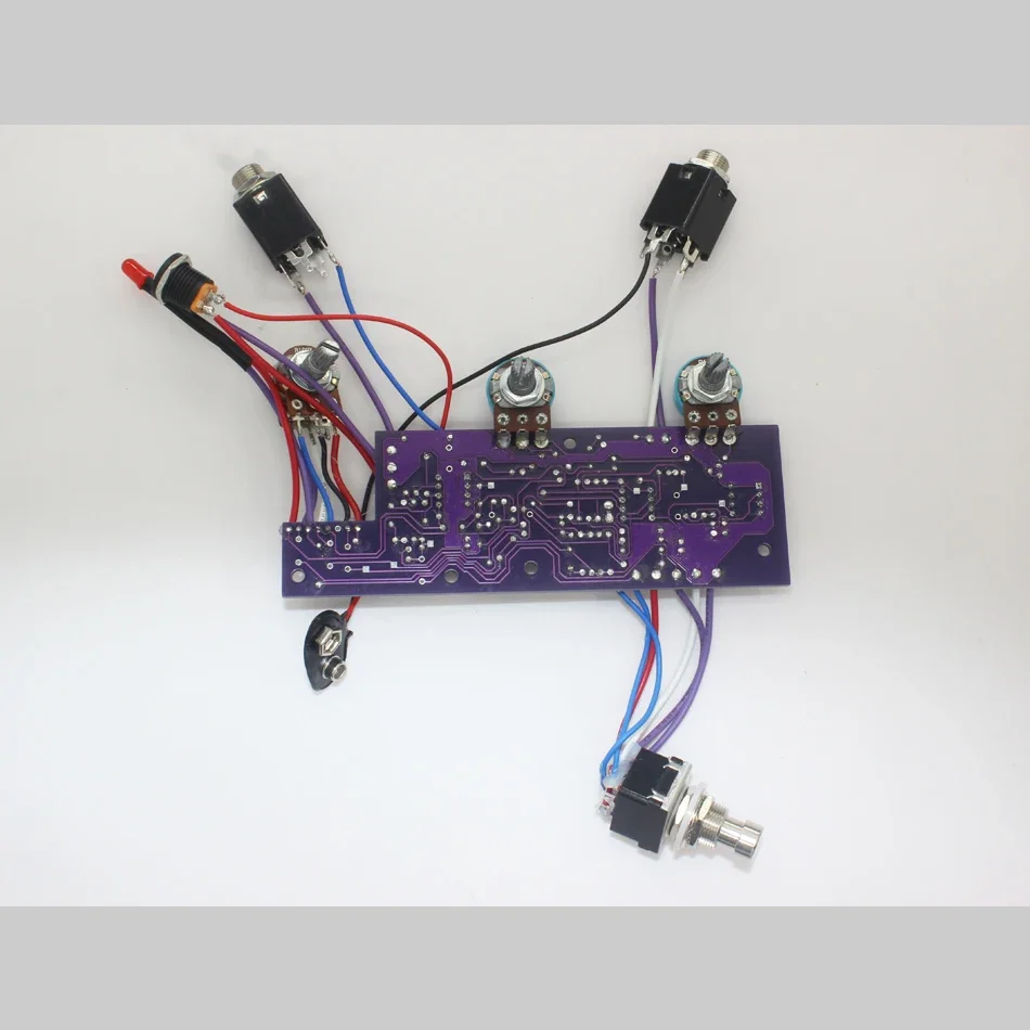 Hot sale! DIY manual electric guitar effector Klon Centaur replica Remy Martin overload single circuit board finished effector