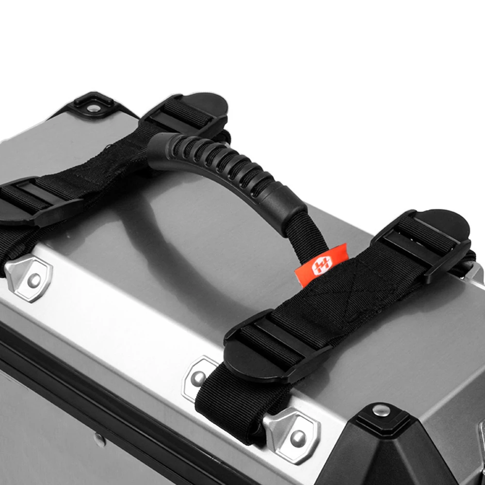 

Aluminum Side Box Rope Handle Grab Handle Adjustable Universal Motorcycle Side Box Handle Strap Hand Carried Luggage Strap