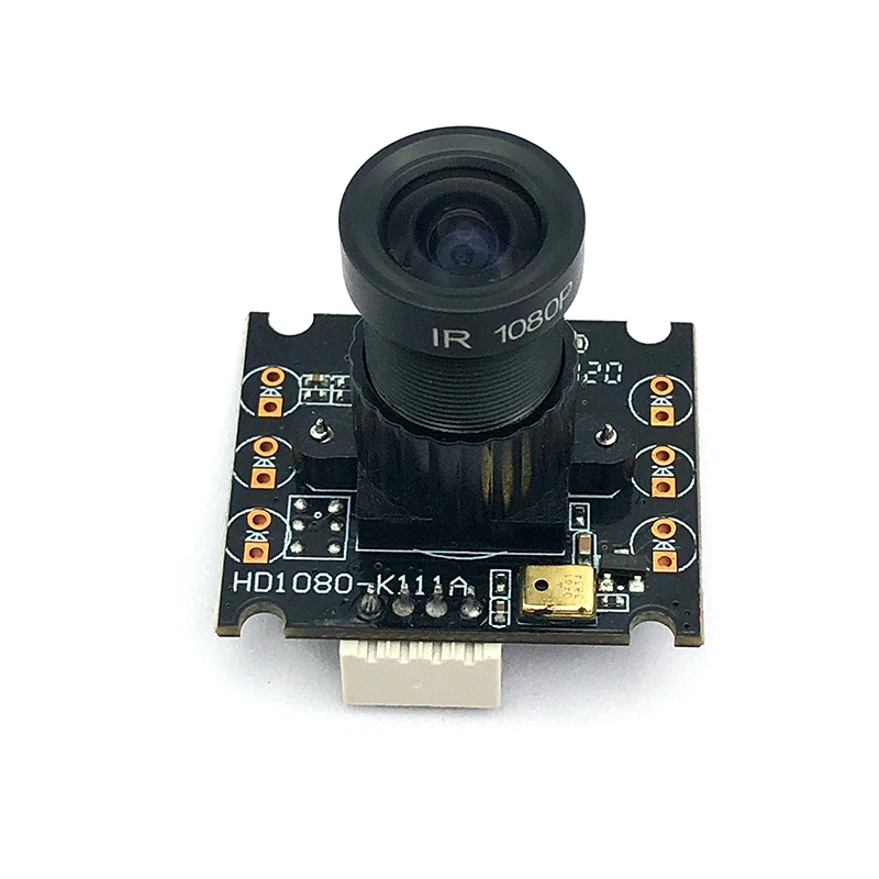 1920 x 1080 2MP HD1080P GC2053 USB Camera Modules FF 90° 30FPS MJPEG, YUV2 For Face Recognition