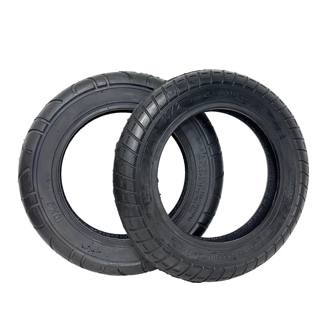 10X2 Inches Pneumatic Tires for M365 pro Pro2 Mi Electric Scooter with Thicker Inflation Wheel Outer & Inner Tube