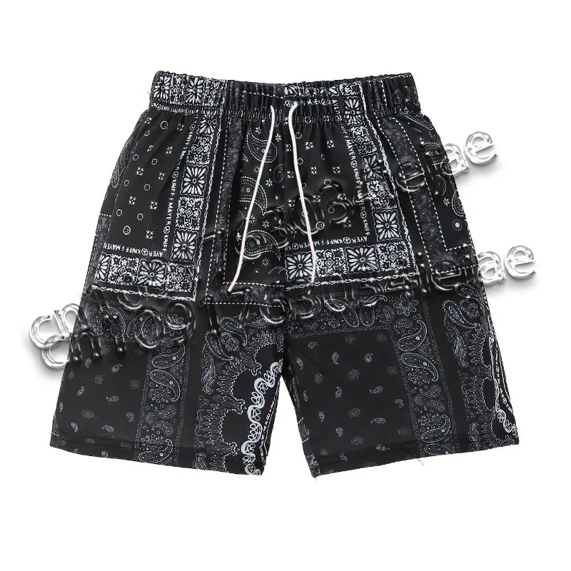 

Boys and girls casual breathable shorts cool and comfortable in summer printed pattern fashionable shorts