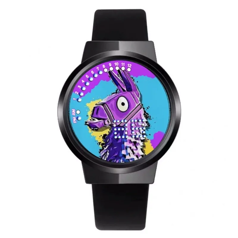 

New Popular Game Fortnite Watch Fashion Album Elements Alloy Dial Waterproof Cool Kawaii Quartz Watch Decorative Birthday Gifts