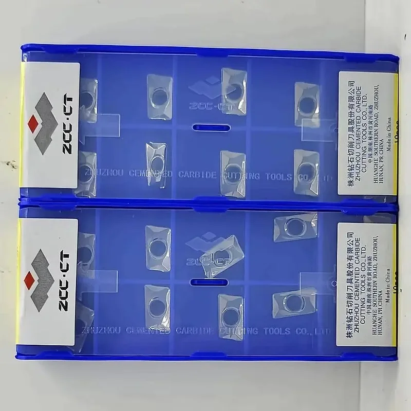 10pcs APKT11T308-LH YD101 CNC Blade Carbide Inserts Milling Turning Tools for Aluminium ZCC.CT T11 APKT11T308 Milling Inserts