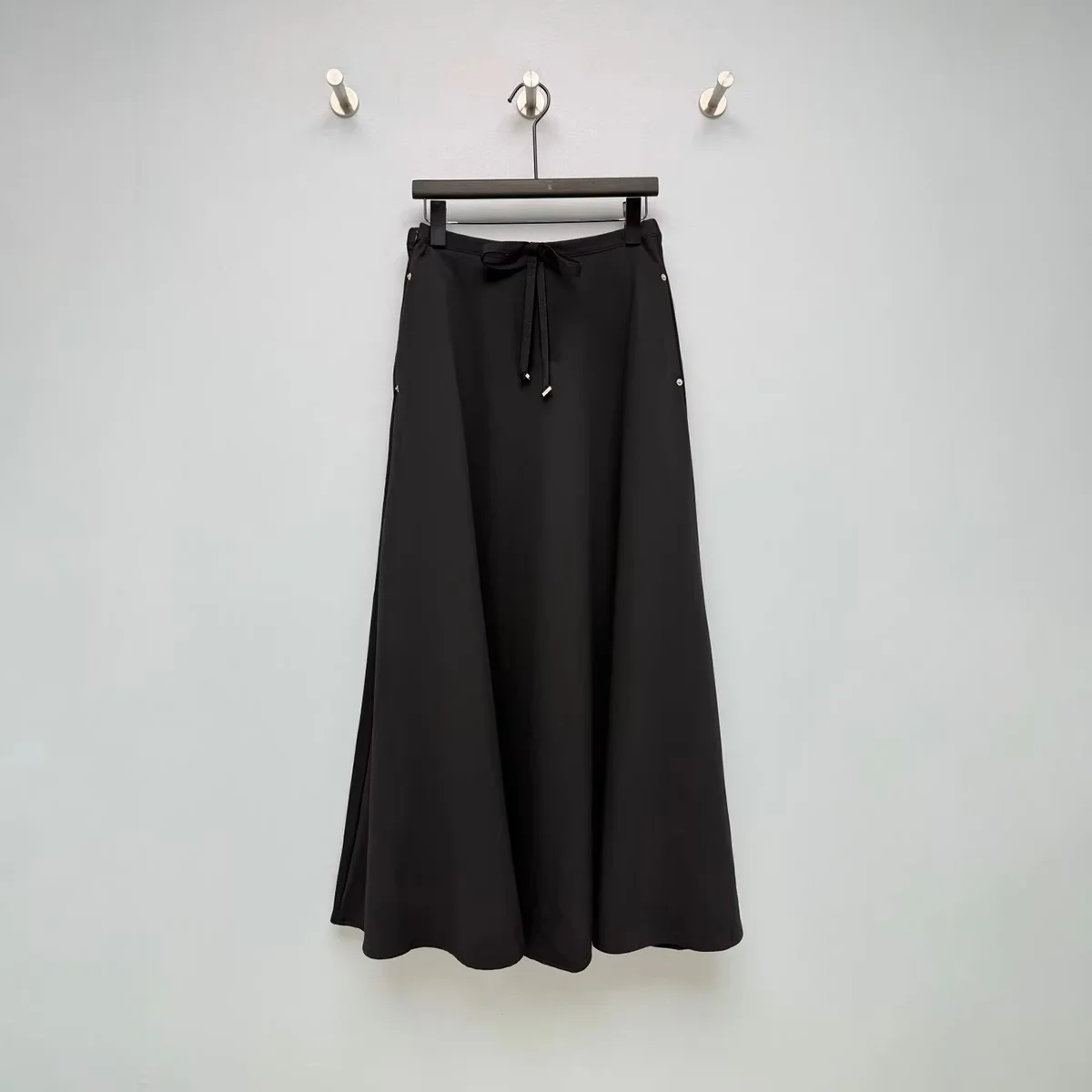 2026 High Quality Women's Korean style Elastic Waist Strap, Large Swing Half length Long Skirt2026010205