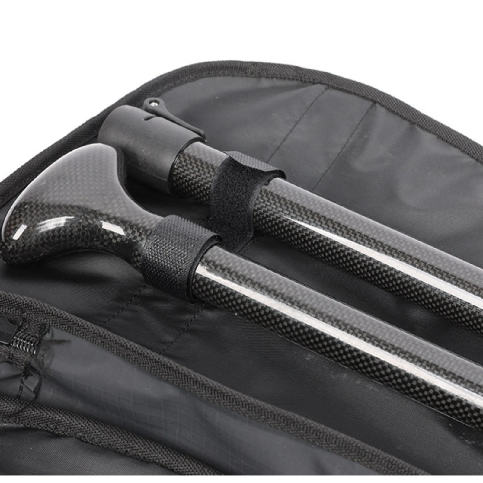 SUP Paddle Bag Three-Section Zippered Paddle Bag Carrying Case Dark Water Sports Gear Long-Lasting view 5