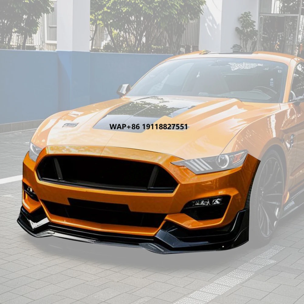 

ICOOH-5 Exclusive 2018-2023 for Mustang S550 Front Bumper Bodykit Pre-Sale Upgrade Carbon Fiber Design with ABS Material
