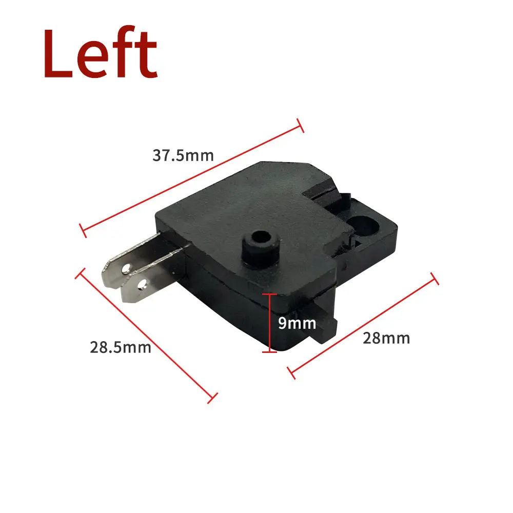 Universal Motorcycle Right/Left Front Brake Stop Light Switch Press Button for Honda Suzuki Yamaha Spare Motorcycle Accessories