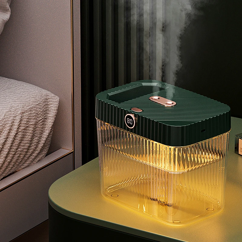 5000Ml หัวฉีด Air Humidifier USB น้ำมันอัลตราโซนิก Aroma Aromatherapy Diffuser ขนาดใหญ่ Mist สำหรับสำนักงานบ้าน Room Freshener