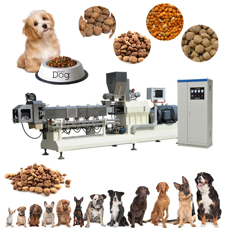 

Полная производственная линия, экструдер для корма для животных, машина для производства гранул для собак, животных, оборудование для обработки кормов для животных, оборудование для изготовления растений