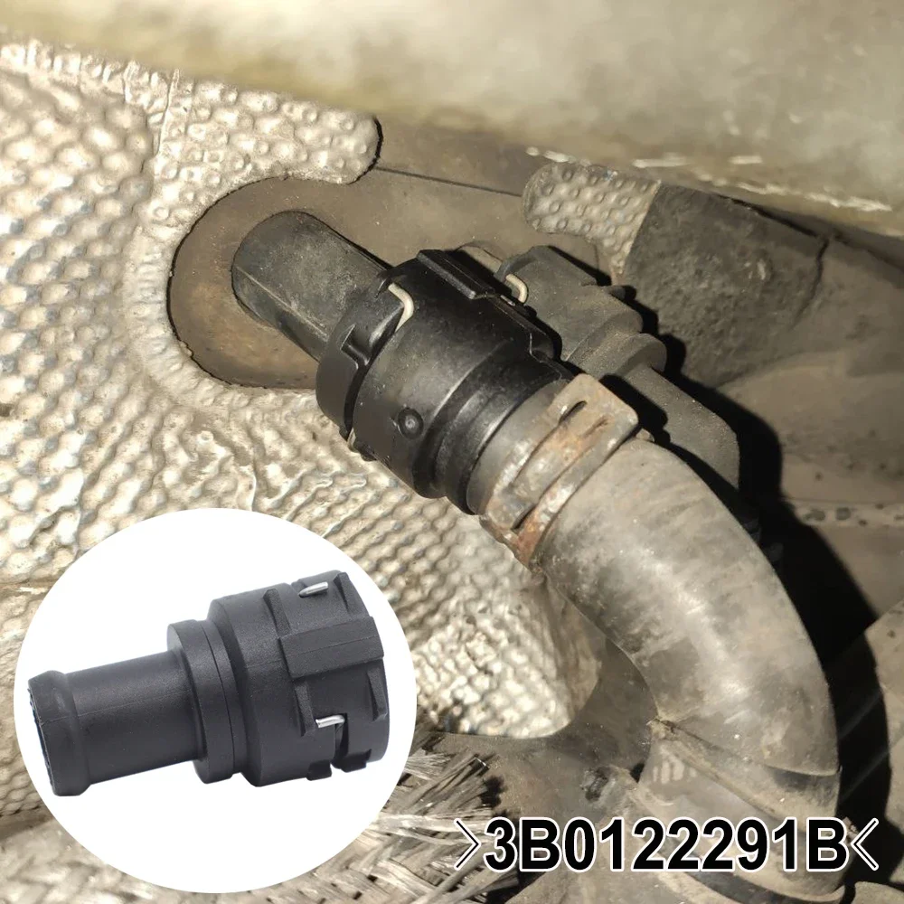 For VW Golf 5 6 Passat B6 B7 Octavia 1Z A3 8P Leon Mk2 Coolant Radiator Hose Coupling Flange Connector 2007 2008 2009 2011 2013