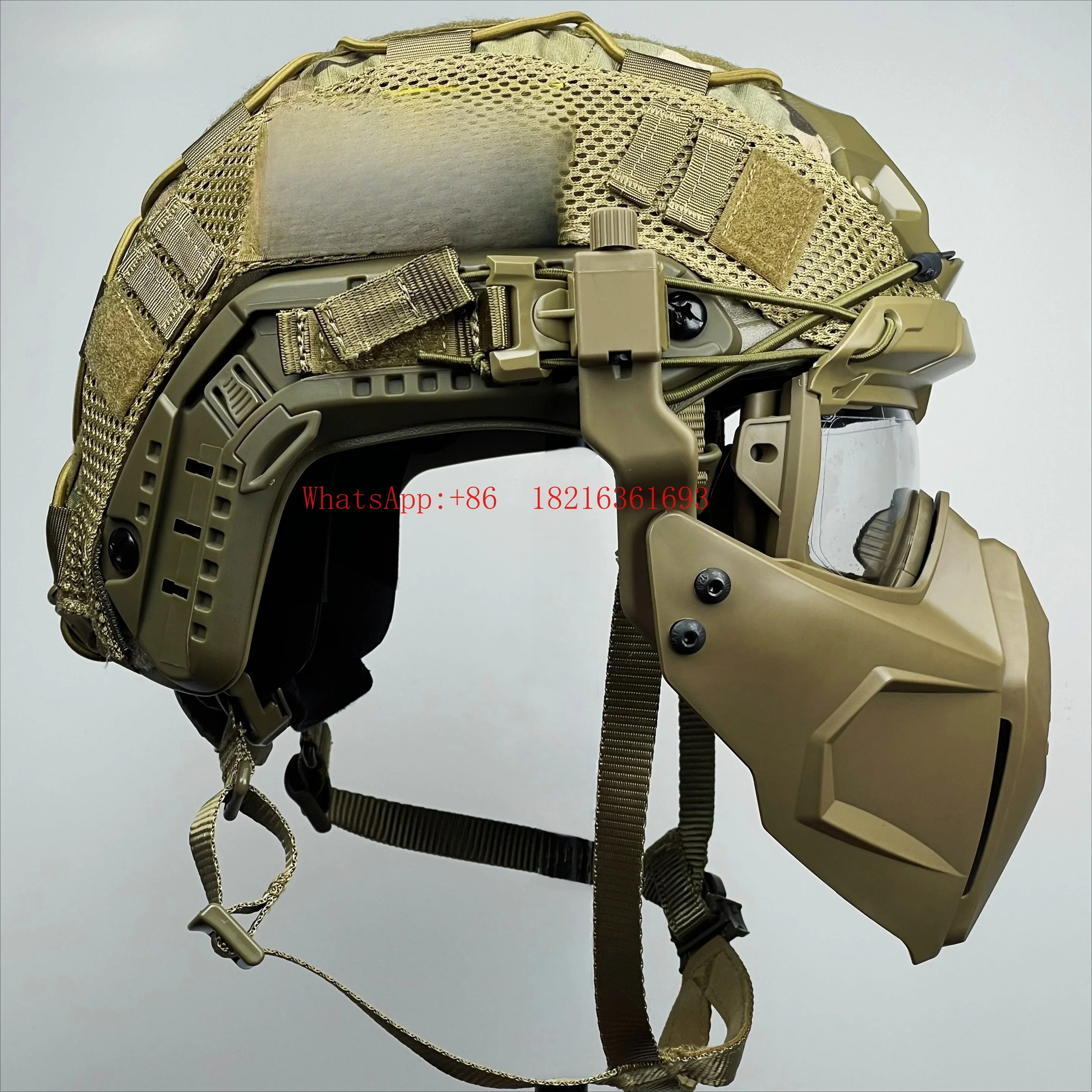 Limited Offer Tactical Helmet Dark Area Breakout Protective Mask Equipment
