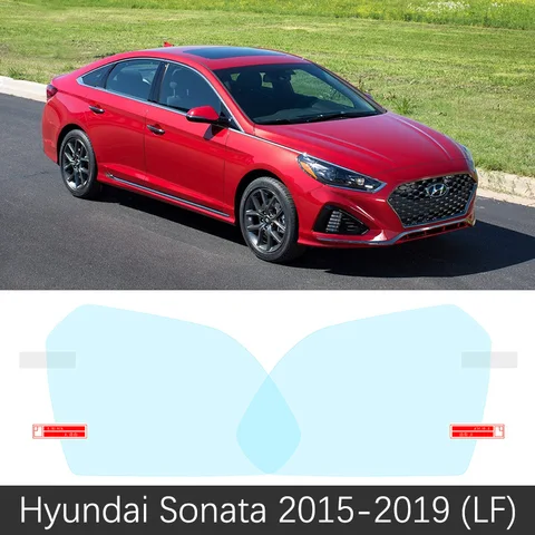 Для Hyundai Sonata 2010 ~ 2019 YF LF полное покрытие противотуманная пленка для зеркала заднего вида аксессуары 2011 2012 2013 2014 2015 2016 2017 2018