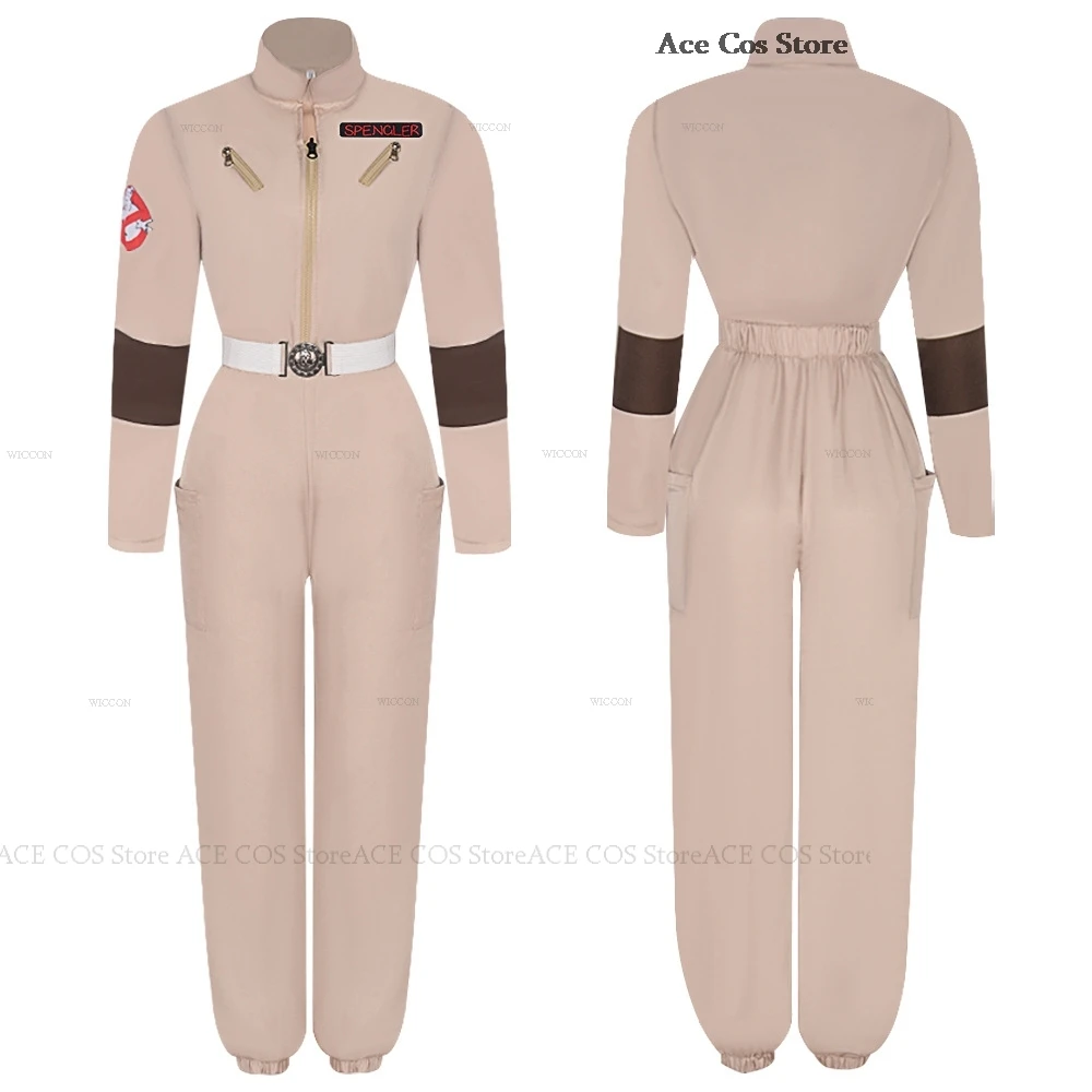 Ghost Busters Cosplay Afterlife Cosplay Phoebe Men Women Uniforms Jumpsuit Costume Carnival Outfit Roleplay Adults Kids Clothes