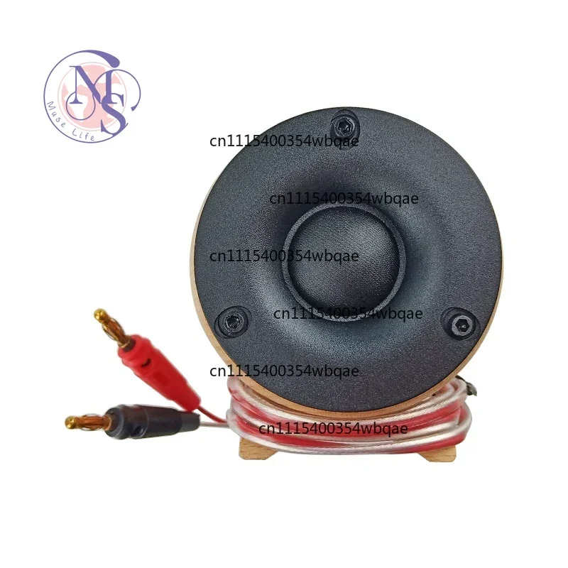 ZOCI-1Pairs Wooden Super Tweeter Speaker 8OHM 20W Dome Neodymium Treble Silk Diaphragm Home Theater Tweeter Compensation 30KHZ