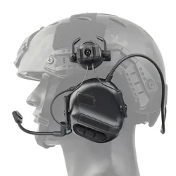 Auricolare tattico auricolare con cancellazione del rumore Non picking per auricolare per casco Militar adattatore per Radio PTT Baofeng auricolare Mobile