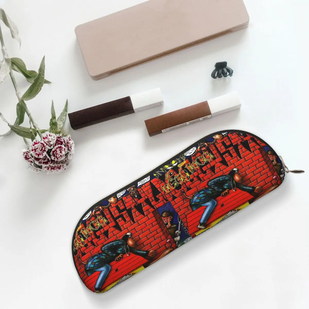 سنوب دوج دوجي ستايل مقلمة حامل قلم تخزين لوازم مكتبية تخزين كبير صندوق القلم حقيبة أقلام رصاص لهدايا الطلاب